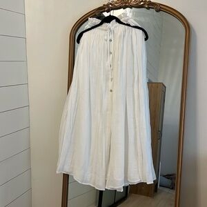 NWT - Lulus | Chiffon Reversible Maxi Skirt with Adjustable Waist Ties